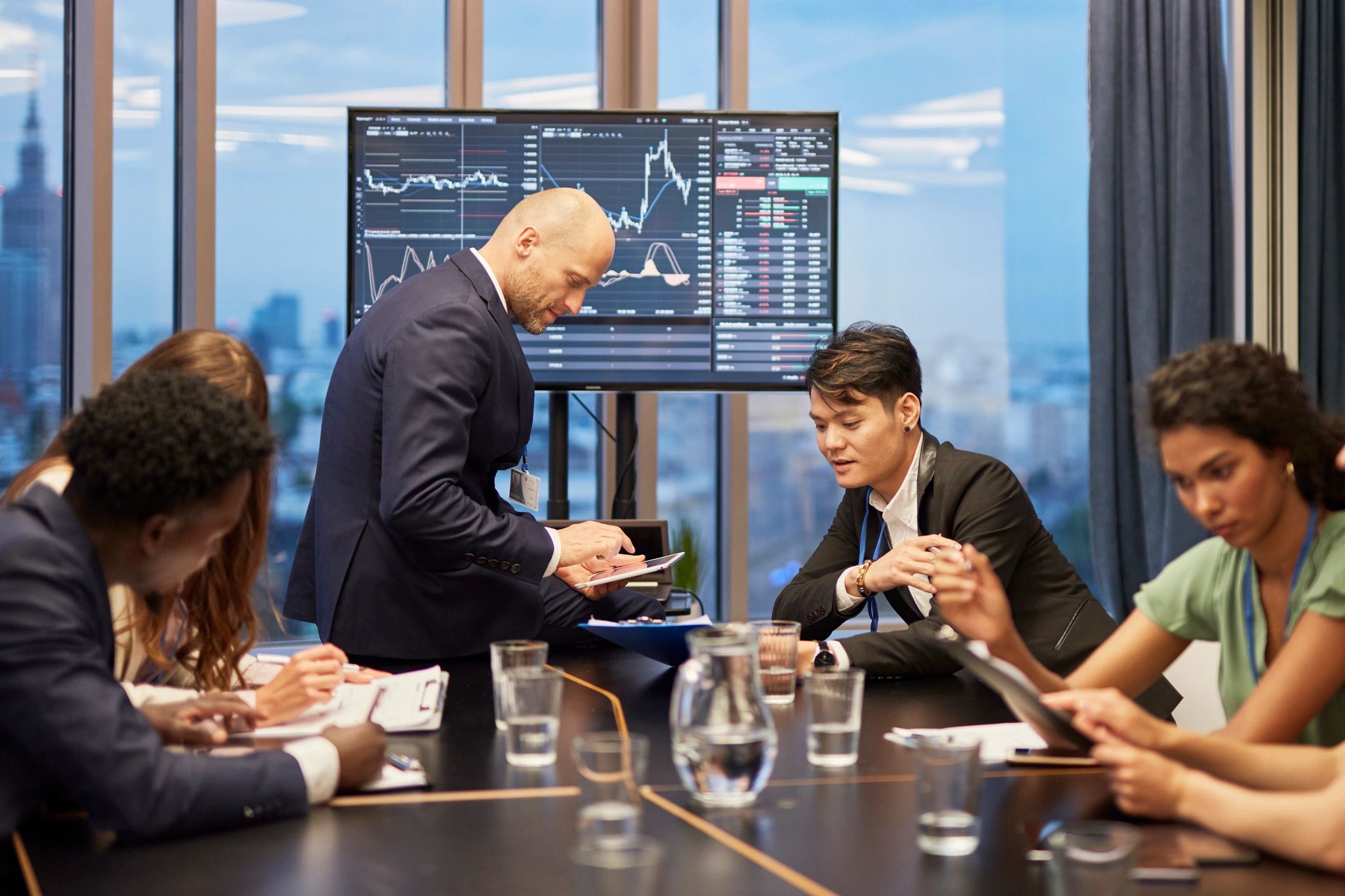 B2B trading meeting
