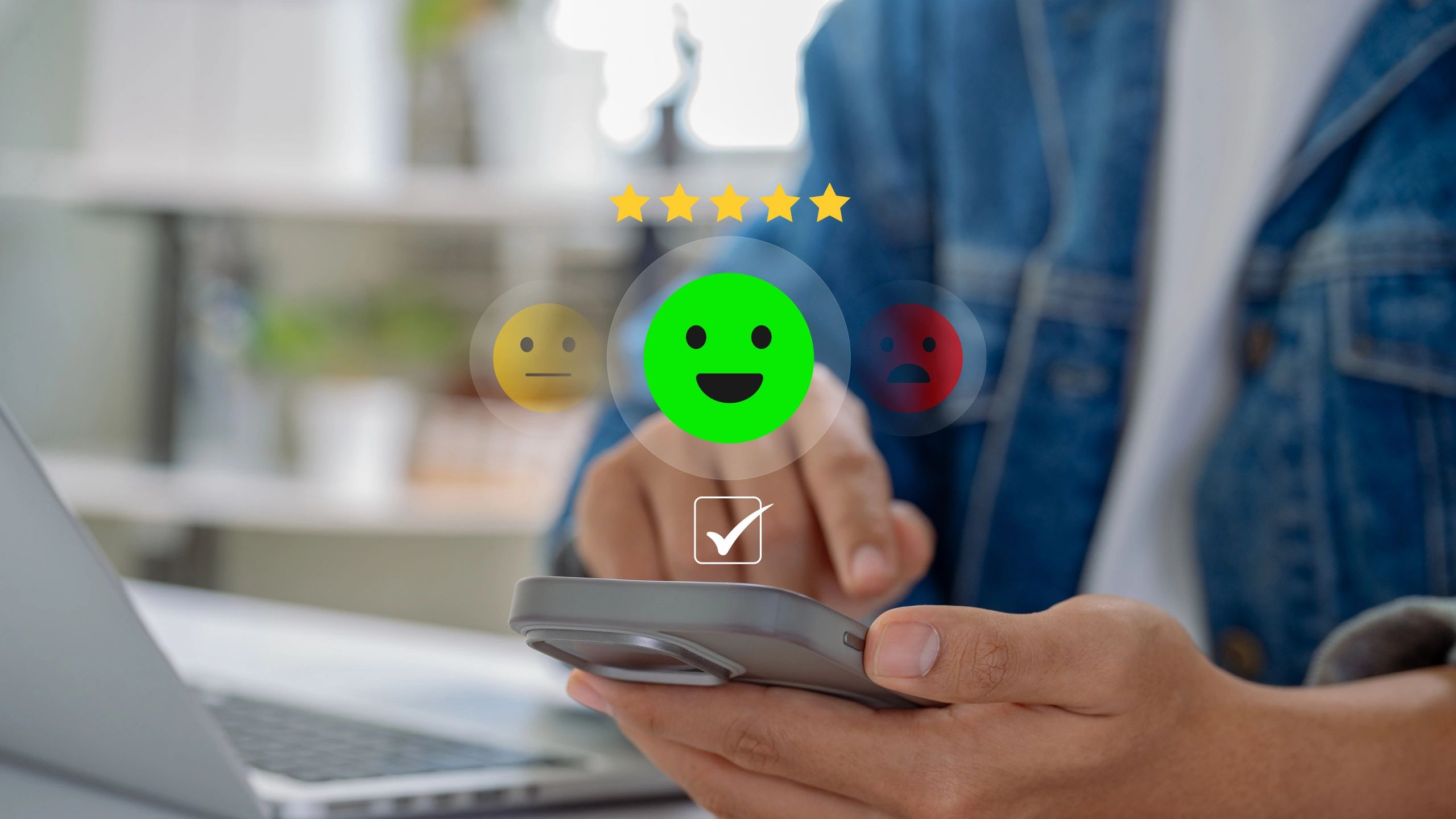 Happy business client testimonial