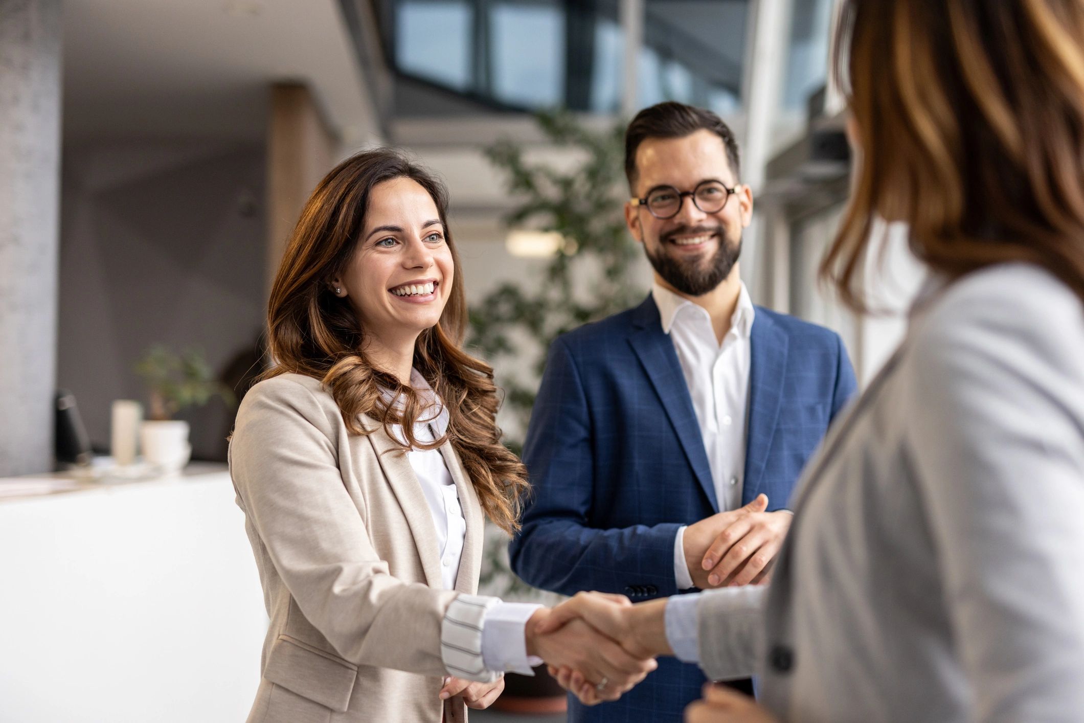 B2B business partnership